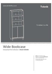 Hampstead Park Wide Bookcase Instructions