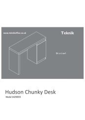 Hudson Chunky Desk Instructions