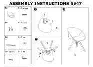 Pyramid Padded Tub Chair Assembly Instructions
