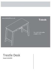 Trestle Desk Summer Oak Instructions