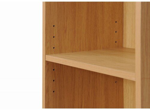 Essentials Medium Narrow Bookcase - Oak