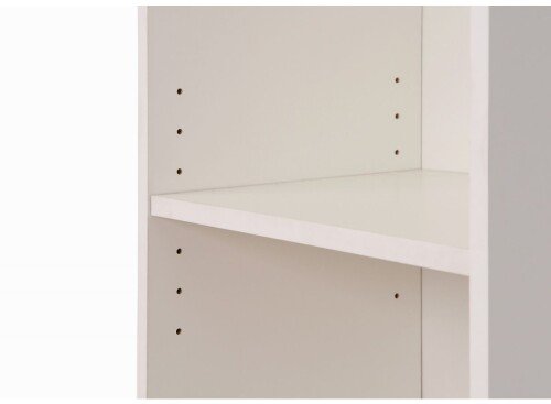 Essentials Medium Narrow Bookcase - White