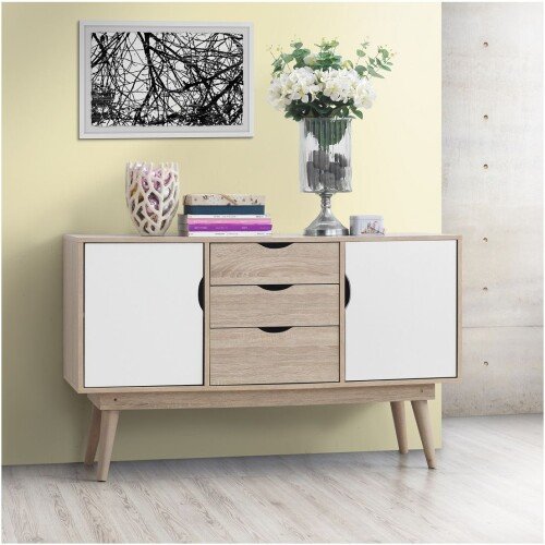 Alford Sideboard With 2 Doors & 3 Drawers