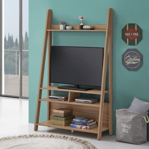 Riva Ladder TV Cabinet - Oak