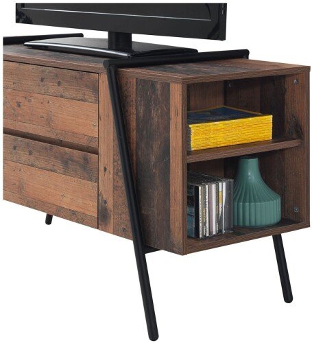 Abbey TV Cabinet With 2 Drawers