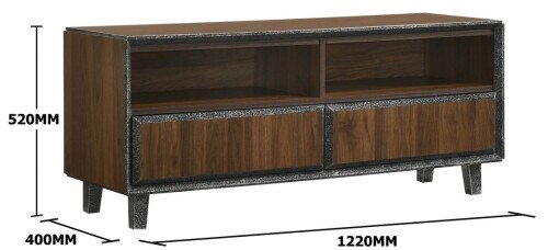 Bretton TV Cabinet With 2 Drawers