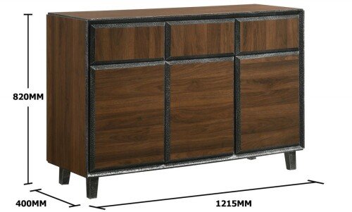Bretton Sideboard With 3 Doors & 3 Drawers